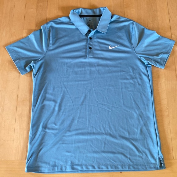 Nike Other - Light Blue Nike Dri-Fit Golf Shirt